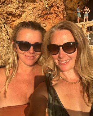 Christie Clark Instagram - Ibiza yoga holiday was one of the best times I’ve ever had with favourite gals. #Ibiza is where I met my husband 23 years ago and I’m happy to say that this island embraces folks of all ages.  Let’s do it again! #ravecave # sunrisewalk #benirasbeach
