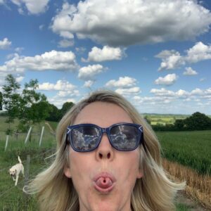 Christie Clark Instagram - Big thoughts in little #England #countrywalks #bigclouds