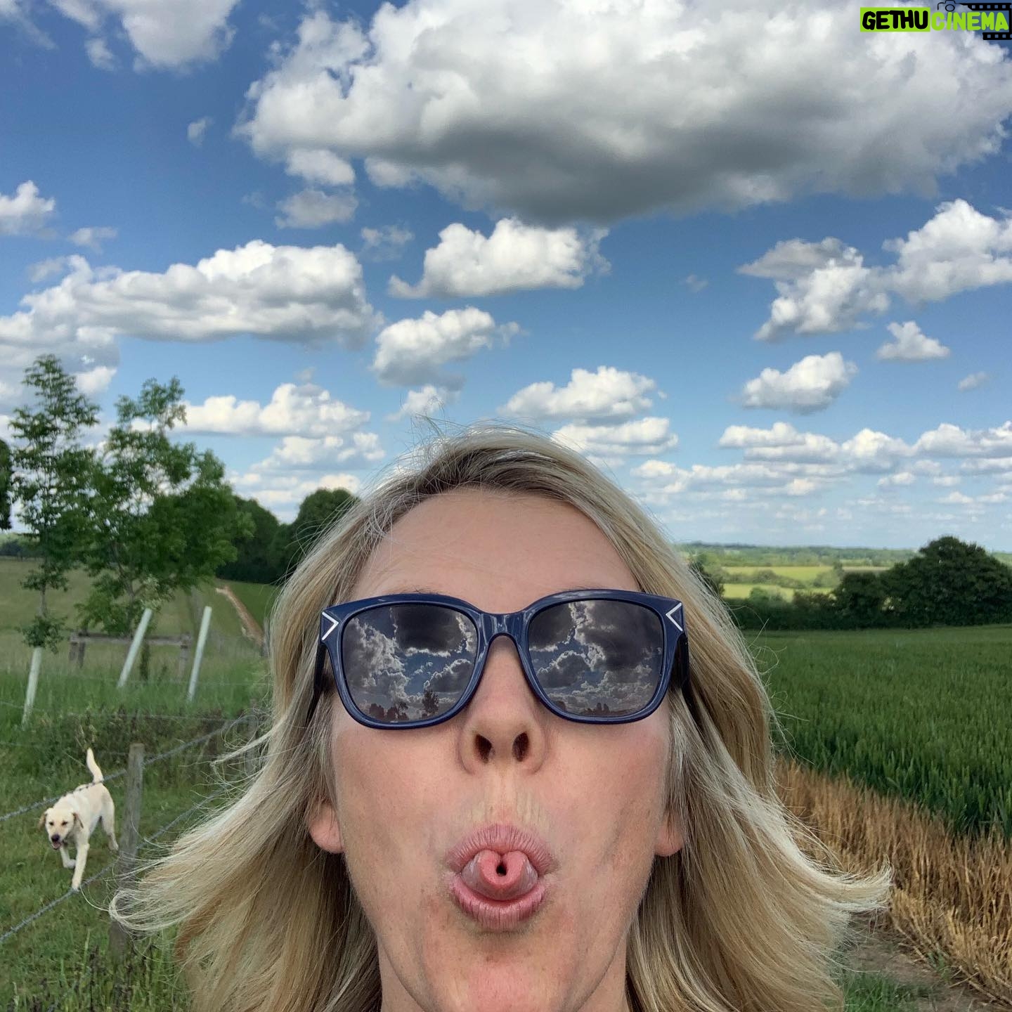 Christie Clark - 1K Likes - Big thoughts in little #England #countrywalks #bigclouds