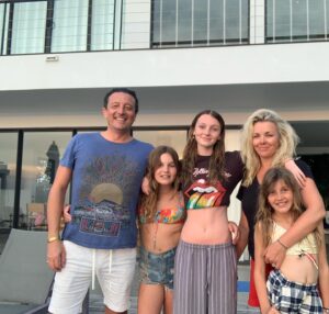 Christie Clark Instagram - Merry everything!  Happy almost New Year from our family to yours!
#thailand #kohphangan #2022