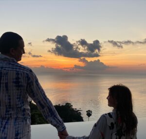 Christie Clark Instagram - Merry everything!  Happy almost New Year from our family to yours!
#thailand #kohphangan #2022