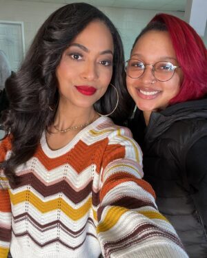 Christina Marie Karis Instagram - February ‘23❤️🎬
.
I filmed a Christmas movie (always wanted to do that) directed by a Black woman, worked with old friends, made new family, and laughed more than I thought possible between takes.
Blessed is an understatement. 
God smiles on me☺️ Grateful❤️🙏🏽
•
#actress #storyteller #christmasmovie