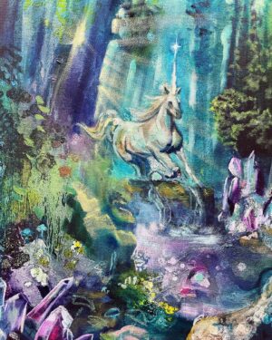 Christina Scherer Instagram - Bits of magic are emerging