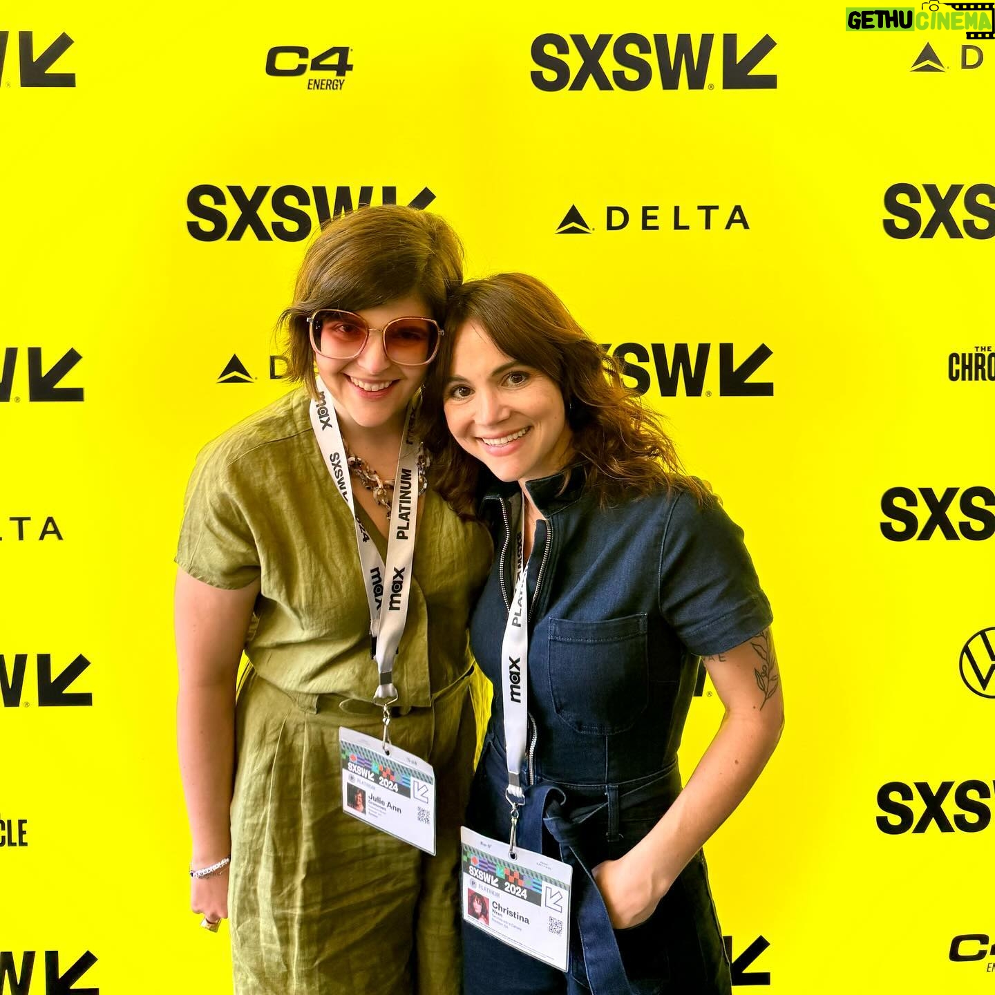Christina Wren - 223 Likes - @sxsw you throw an amazing festival! Congratulations to all the wonderful films, filmmakers, tech geniuses, musicians, artists and thinkers, bringing their insights to the well.
.
#indiefilm #sxsw #sxsw2024