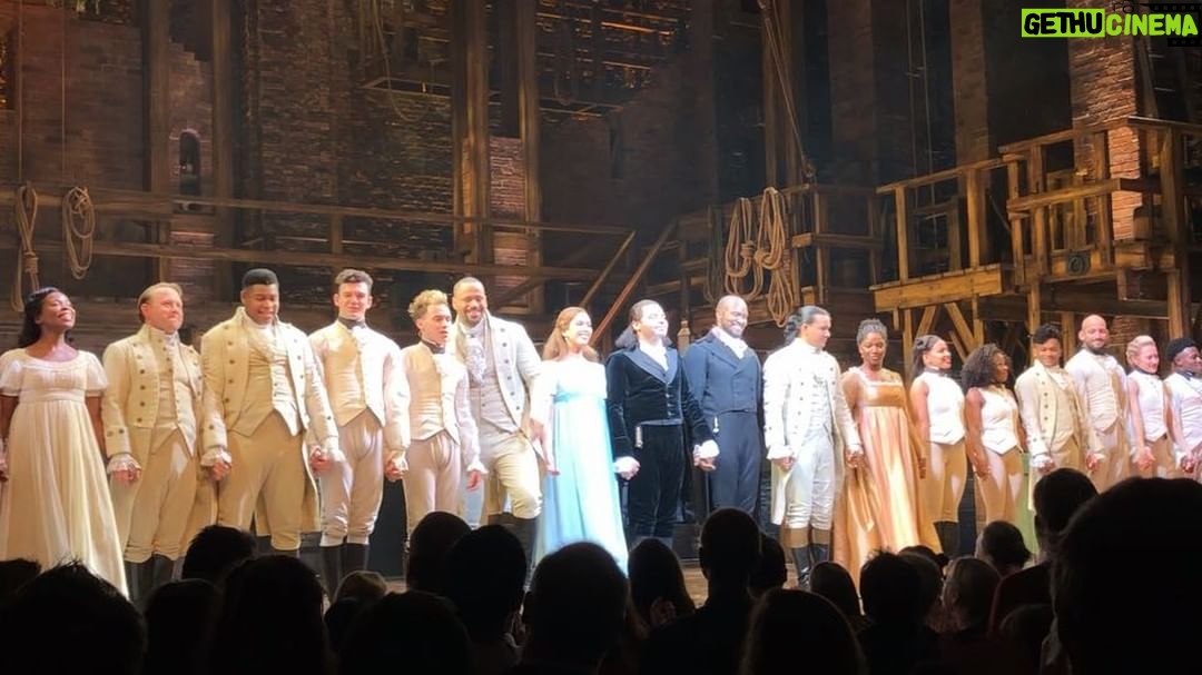 Christine Allado - 4.2K Likes - And when my time is up, have I done enough? Will they tell your story? 💘🎶 last night was a dream, living through Eliza just one more time made me feel like the happiest actress alive 🙏 big up to sister @gorachelleann for beautifully telling the story every night 😻🌹