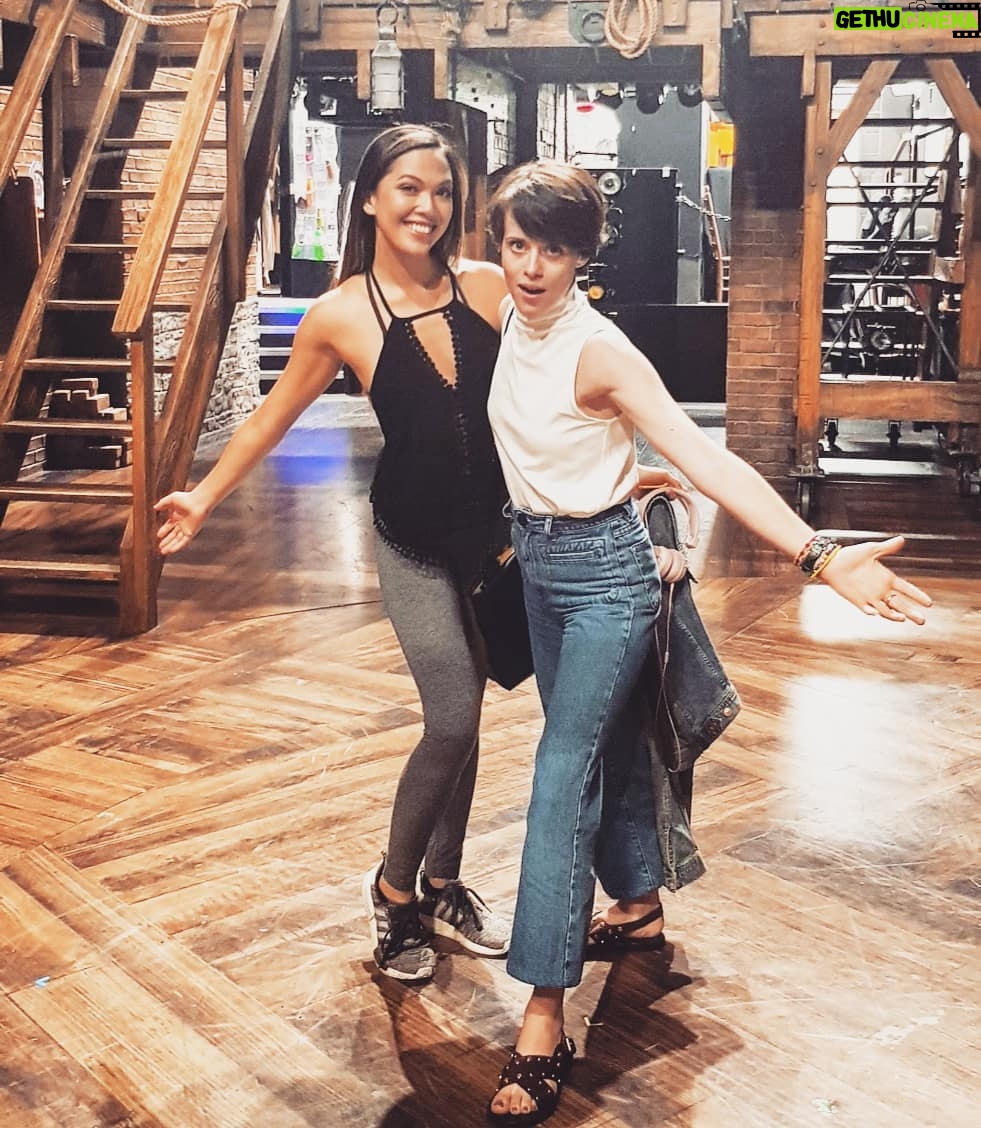 Christine Allado - 1.9K Likes - In the presence of royalty! @theclairefoy so joyful and wonderful backstage 😍♥️ such a huuuuuge fan of her powerful portrayal of the Queen 👑 in @thecrownnetflix #queenie