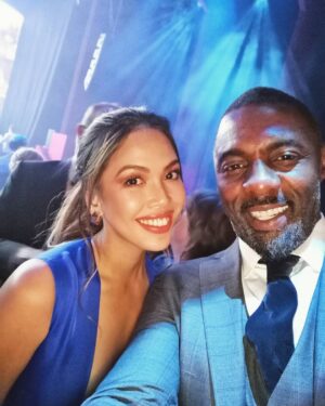 Christine Allado Instagram - With @people magazine sexiest man aliiiiiive!! @idriselba is as dreamy as it comes 🤩💖 👗 @baotalondon