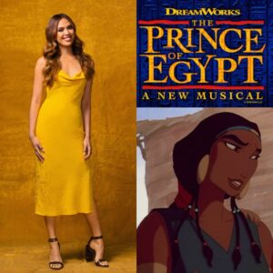 Christine Allado Instagram - "There can be miracles when you believe!" 🎶❤️ I am in awe of this wonderful new journey ahead and feel privileged to be able to play the fiery, spirited, bewitching character that is Tzipporah in the @princeofegyptuk 🙏🏼