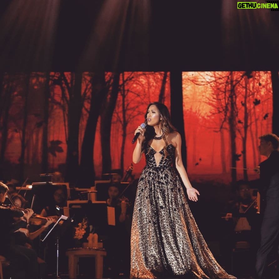 Christine Allado - 1.4K Likes - Opened the show with this @cherryveric beauty 😍 sensual, elegant yet modern and so much fun to wear on stage, thank you @cherryveric for letting me sing in your beautiful dresses again ❤️🎶 and thank you #intermittentfasting for getting me to fit into these teensy ass dresses!
Directed by @archangel_frank 💖
Styling by @geanthony 👗💅💍