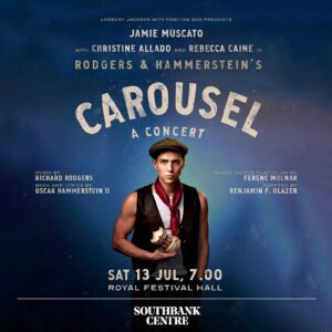 Christine Allado Instagram - We’re thrilled to announce the stunning Rodgers and Hammerstein’s Carousel, a Concert is coming to the Royal Festival Hall for one-night-only this July. Tickets on sale now! 🎠🎟️
