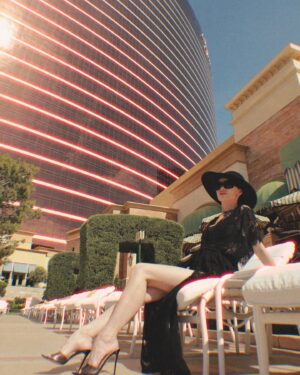 Christine Chiu Instagram - Feasting until the sun goes down. Playing until the sun comes up. Wynning the weekend with Revelry 🍽️🎉 

@wynnlasvegas 
@lasvegasrevelry
#OnlyatWynn
#OnlyatRevelryLV