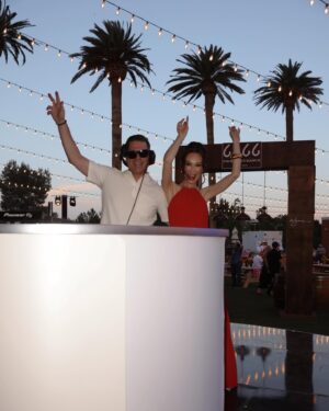 Christine Chiu Instagram - Feasting until the sun goes down. Playing until the sun comes up. Wynning the weekend with Revelry 🍽️🎉 

@wynnlasvegas 
@lasvegasrevelry
#OnlyatWynn
#OnlyatRevelryLV