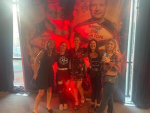 Christine Marie Evans Instagram - “I walk in stride with people
Much taller than me,
And partly it’s the boots, but,
Mostly it’s my chi” @anidifranco 

*Hanging with some of the best women in the world @krystynahutch, @annielederman, @philanthropygal & @rachelfeinstein_  after the last @guyswefcked at @skankfestnyc. The women in this community make me so happy!!!! ❤️❤️❤️