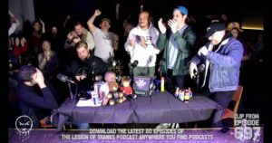 Christine Marie Evans Instagram - Goddamn I love these guys “He’s the closest thing I have to a brother” @legionofskanks 
*I missed this live because I was at an Ani DiFranco concert around the corner
