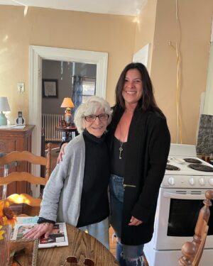 Christine Marie Evans Instagram - My Aunt Grace once asked me “If you love someone, do you think you should be honest with them even if it would hurt their feelings?” I said yes and she goes “You have a very annoying laugh and I think you should work on it.” I couldn’t help but laugh… she was such a character and she lived in the witchiest house in Rhode Island. We lost her a couple weeks before the fest… I was almost too busy to process it and I usually judge death posts, but I felt compelled. RIP Aunt Grace…we were lucky to have you for so long. ❤️❤️❤️