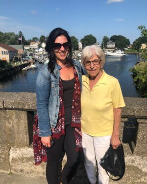 Christine Marie Evans Instagram - My Aunt Grace once asked me “If you love someone, do you think you should be honest with them even if it would hurt their feelings?” I said yes and she goes “You have a very annoying laugh and I think you should work on it.” I couldn’t help but laugh… she was such a character and she lived in the witchiest house in Rhode Island. We lost her a couple weeks before the fest… I was almost too busy to process it and I usually judge death posts, but I felt compelled. RIP Aunt Grace…we were lucky to have you for so long. ❤️❤️❤️