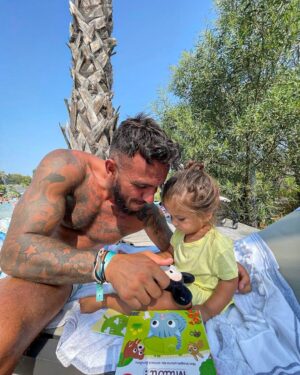 Christophe Dicranian Instagram - Concentrée 🥰👧🏻