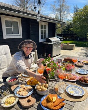 Christopher Instagram - Enjoying spring with my favorite people in my favorite city, Copenhagen ☀️♥️