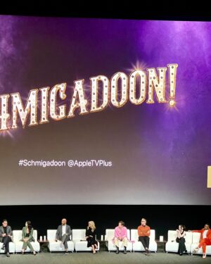 Christopher Gorham Instagram - My kid crushed it as my social media photographer at #Schmigadoon/#Schmicago last night! We went as fans and it was fantastic. Bravo to the entire creative team! 👏🏼👏🏼👏🏼