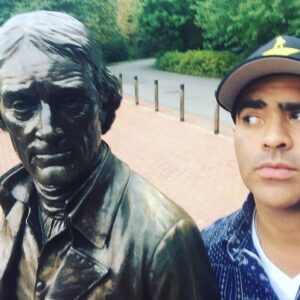 Christopher Jackson Instagram - #selfieswithstatues #monticello #uva