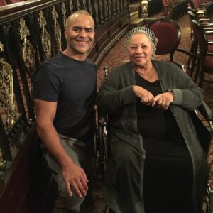 Christopher Jackson Instagram - Toni Morrison!!!!!!!
