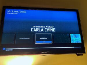 Christopher Larkin Instagram - When your partner writes on an awesome new show, you should probably join them for the New York premiere and promote the hell out of it. The entire first season of #mrandmrssmith is out today on Amazon. Congrats to @f__sloane, @carlaching and the entire team for bringing this thing to life.