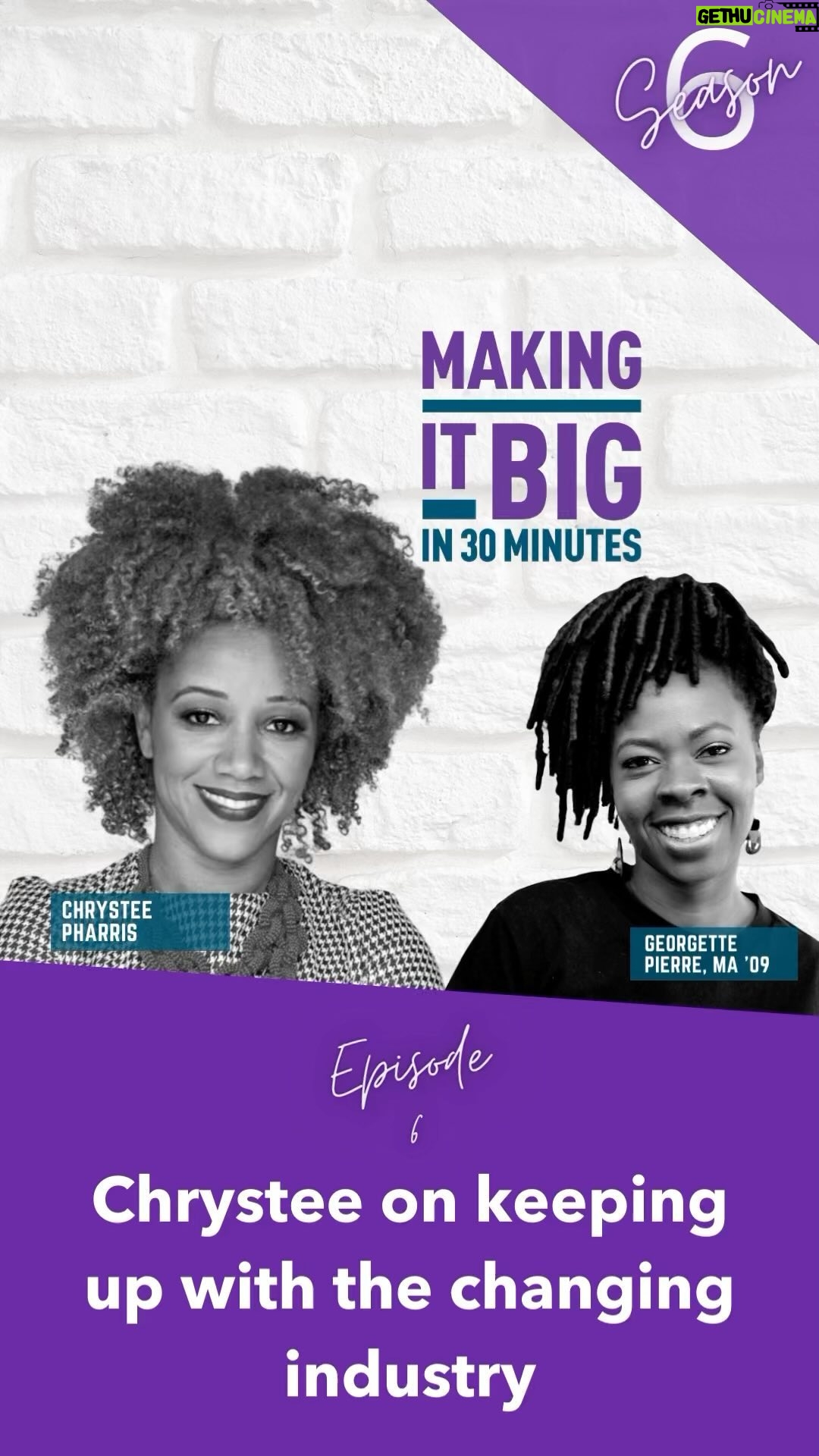 Chrystee Pharris - 55 Likes - Consistency gets the job done!✅ Listen to this week’s episode with alum Chrystee Pharris as she explains how staying relevant with current trends can only positively impact your career. Learn more about her career journey and how she is making it as an actress!
.
Chrystee knew at a very young age, she was meant to perform and has done just that with roles on Scrubs, Passions, and most recently, Monogamy. She gets real with Georgette about her time at Emerson, how she’s easing her way back into acting after a brief hiatus, and how keeping up with the current trends in her industry has kept her gainfully employed. Recorded on April 19, 2023
.
#Acting #emersoncollege #MakingItBigIn30Minutes #podcast #EmersonAlumni #Trends