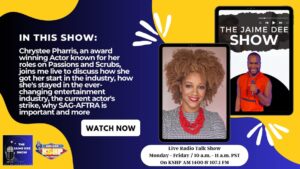 Chrystee Pharris Instagram - Check me out on my mentee’s show this morning. 

https://www.youtube.com/live/NUYlhI2MEic?feature=share