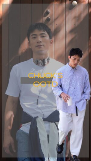 Chuck You Instagram - #chuckvoyage
復古休閒穿搭不時都會突然的吹回來，
這次Gap夏日新品來囉！

【Look1 一套速穿，輕鬆成為復古運動潮男】
紅色復古立領防曬外套搭配牛仔褲，輕便穿搭就帥氣十足，還有防曬功能 ! 

【Look2 善用單品變化，秒變身隨興休閒潮男】
外套單穿綁腰都是很好的搭配單品，實用度給五顆星！
牛仔褲建議可以買大一點點的尺寸，會更有隨興的感覺！

【Look3 丹寧疊穿，打造率性穩重型男】
拼接剪裁的丹寧襯衫和褲子會讓穿搭多一點活潑有趣的感覺，
很適合我這種怕太花的男生選擇，有趣，但不花俏！
這種假大學生跑課look應該還行吧XD

【Look4 不費力的乾淨穿搭，轉變為質感跑咖型男】
白色卡其九分褲真的喜歡耶，材質不悶熱！
搭配Gap長襯衫有一種文青感，
適合夏天跑咖時搭配一杯涼涼的西西里咖啡隨便走隨便帥！

四種簡單look不知道哪種是你們的菜，
但其實玩玩穿搭可以讓自己知道原來自己也可以成為另一個樣子，
Have some fun！
快去Gap門市挑選自己喜歡的單品，跟我一起「 Gap一夏，樂享陽光」吧！

#gaptaiwan
#gapootd
#gap一夏