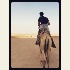 Chuku Modu Instagram - Been listening to the desert for some time now. Sold all my 12 sheep for a camel. Now off on my quest for my personal legend -#maktub