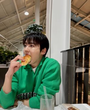 Chunji Instagram - 오늘 첫끼😲