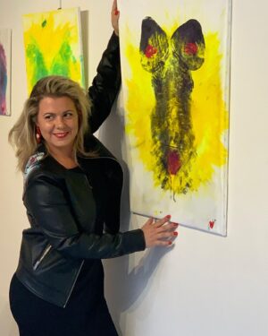 Cindy Lopes Instagram - Vernissage à la Concorde art Gallery hier, merci 🙏