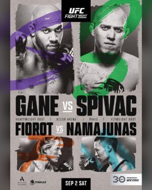 Ciryl Gane Instagram - September 2nd, game time 😤

#UFCParis 🇫🇷
