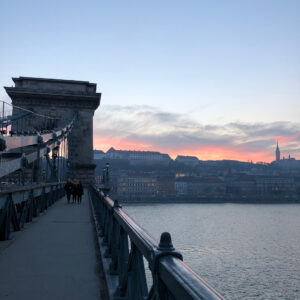 Claire Danes Instagram - We’re finishing the season up in Budapest. Meandered across the bridge - from Pest to Buda - to check out the Matyas Church. Swipe to join. #savingthebudapestforlast