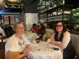 Claire Hooper Instagram - I love Deborah Frances-White: feminist icon, inspiring force for good, buyer of ice creams. Also a teller of great stories. Listen to us talk foot fetishes and bad improv on ep 61 of I’m The Worst.