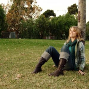 Claire Hooper Instagram - My first festival. Comedy Zone 2005. 
Photos by Wombat - still the unofficial comedy photographer of MICF and still the best at capturing a comedian’s ’thinking face’.