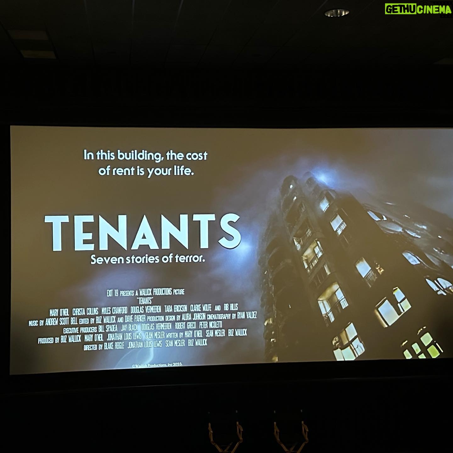 Clarke Wolfe - 669 Likes - It felt so good to celebrate everyone’s hard work on TENANTS last night! Swipe to the last slide for some silliness… 😉 Thanks to everyone who came out to celebrate. Stay tuned for details on where to see it! #tenants #horror #horrormovies #anthology #filmfestival #redcarpet