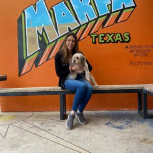 Clarke Wolfe Instagram - Ten years ago I brought Rufus home from @tailsofthecityrescue and I’ve been forcing him to snuggle with me ever since. Road trips, sleepovers, flights, states, sets, surgeries — Rufus has done it all and every day I know I am the luckiest to be his human. 🐾 Happy Gotcha Day, little Rufus! I love you so much. #adoptdontshop #gotchaday #dogsofinstagram #rufus #rescue