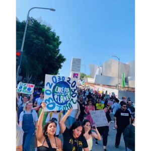 Claudia Black Instagram - #climatestrike #climatechange #mothernature and so we march and call and write and cause #goodtrouble