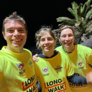 Claudia Karvan Instagram - Walked! Thank you for all the donations. Grateful to have a bed and dry clothes after those 28kms