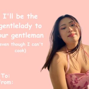 Claudia Tan Instagram - Haven’t got a Valentine’s gift yet? These last-minute V-day cards are made-to-impress, I promise 😉