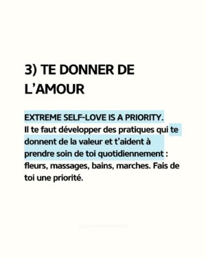 Claudine Langlois Instagram - STOP BEING A GOOD GIRL

Cette lutte quotidienne contre le syndrome de la « bonne fille » est une réalité que trop de femmes connaissent, mais il est temps de briser ce cycle !

Je te donne mes 5 astuces pour t’en libérer et t’aider à te mettre de l’avant un peu plus chaque jour. 🌊🦋

STOP SELF-SACRIFICE

#womenempowerwoman
#extremeselflove