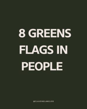 Claudine Langlois Instagram - My personnal green flags! Which one do you agree more? 💚 

Lequel te parle le plus? 

#extremeselflove

📸 @peau_sauvage 
Make up @nunu_artistry