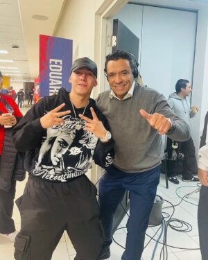 Claudio Palma Instagram - Junto al gran @pailita.k7k , que vibró con el triunfo de La Roja 🇨🇱😁
