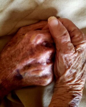 Clayne Crawford Instagram - After 73yrs its difficult letting go.  My Nana and Papa - Soul Mates