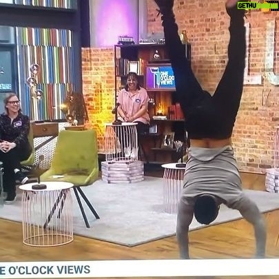Clint Gordon - 1.2K Likes - My last show on @channel4 ‘s @packedlunchc4 before the end of season break! Go on then...you’ve twisted my arm...I was pretty sure my shirt was going to rip live on tv doing this though
#channel4 #packedlunchc4 #daytimetv #tv #livetv