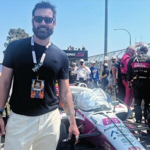 Clive Standen Instagram - That’s one more ticked off the bucket list! Indy car ride along at the Long Beach Grand Prix street circuit,racing at speeds of 185 mph. 
Thank you to @indycar @arcticwolfracing @tom_blomqvist et all for making it a really special day.