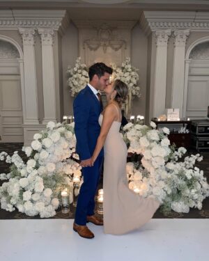 Cody Calafiore Instagram - Congratulations to Frankie and Adrianna! Cristie had the most incredible maid of honor speech!