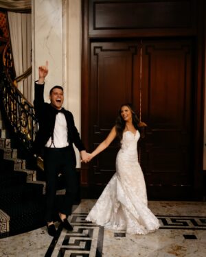 Cody Calafiore Instagram - Still on a high from this incredible night… Marrying the love of life in front of all the most important people to me was so special it’s hard to put in words. February 16th, 2024-Forever. 

First dance song Thank God by @kanebrown @katelynbrown