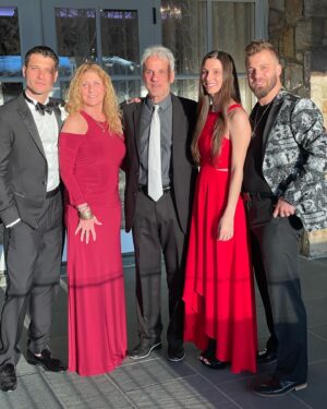 Cody Calafiore Instagram - Here’s to the newest member of the Calafiore family! @alexadziak we couldn’t be happier to have you! Here’s to Craig and Alexa and a lifetime of happiness!